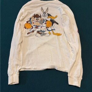 Vintage space jam White Long Sleeve Shirt